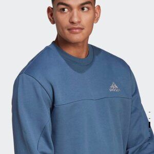 Adidas Stadium Fleece Badge of Sport Sweatshirt HM7893 Men’s SMALL – NEW